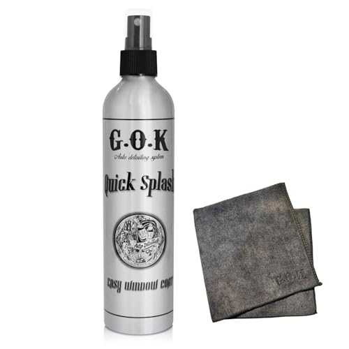 【革命的ウィンドウコーティング】数十秒で施工完了！ 油膜除去と撥水コーティングを1つにした魔法のアイテム QUICK SPLASH クイックスプラッシュ 強撥水 カー ケア 300ml